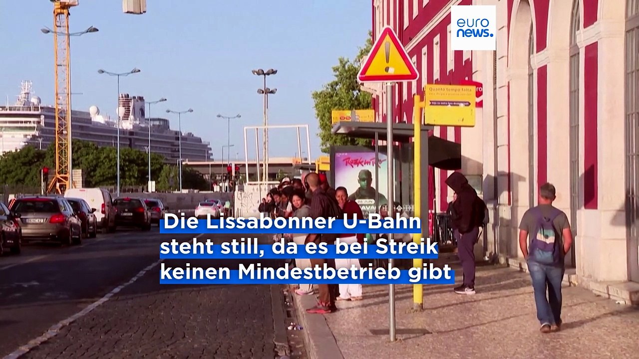 Generalstreik in Portugal: Geschlossene Schulen, leere Bahnhöfe, kaum Personal im Krankenhaus