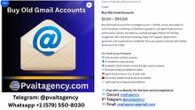 Top 9 Websites To Purc,hase” Old Gmail Accounts In 2026