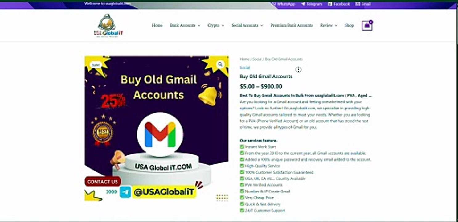 Buying Old Gmail Accounts: A Step-by-Step Guide