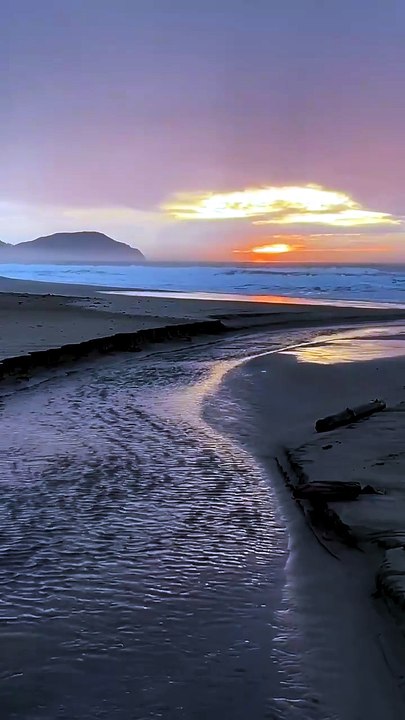 Sunrise, 3 JUNE, from Wainui Beach