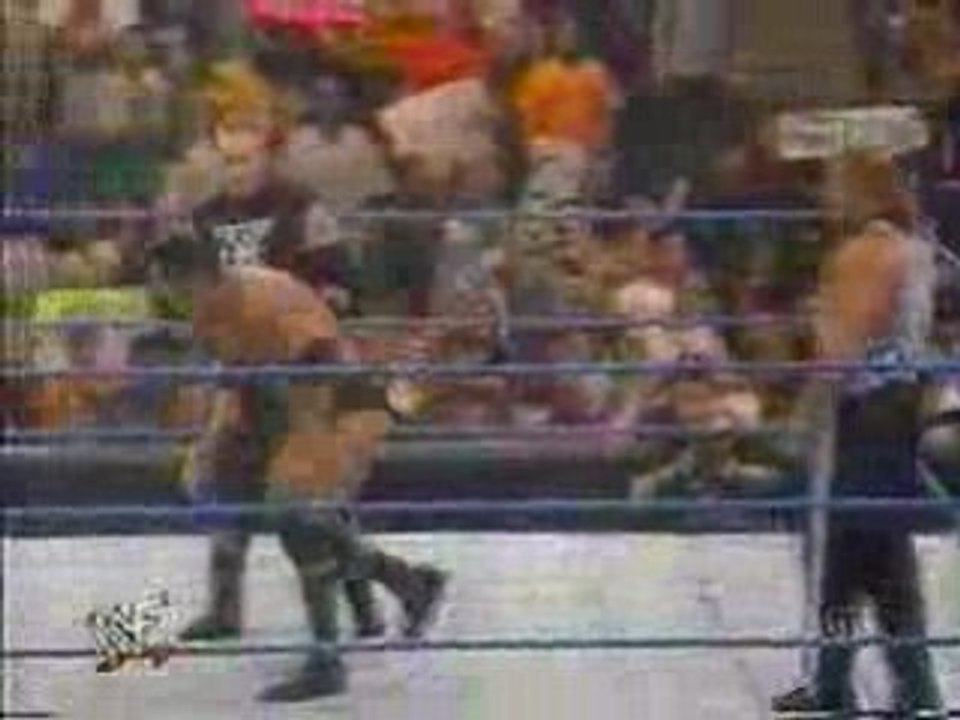 The Rock vs DX (Triple H as the special guest referee)
