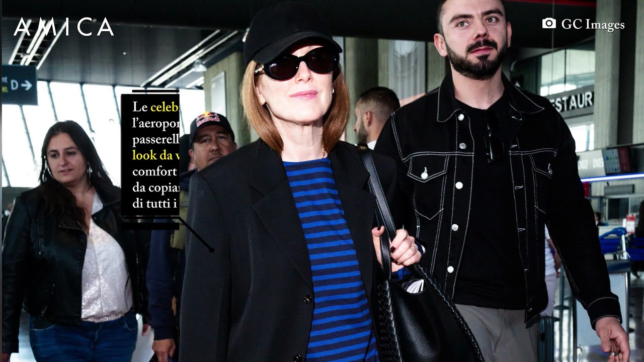 In volo con stile: i look da aeroporto delle star