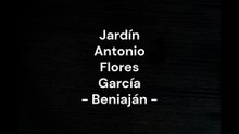 Droneando - Jardín Antonio Flores García.
