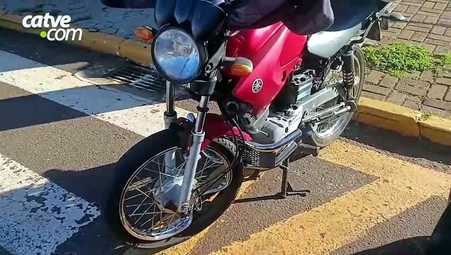Motociclista fica ferido em acidente no Centro de Toledo