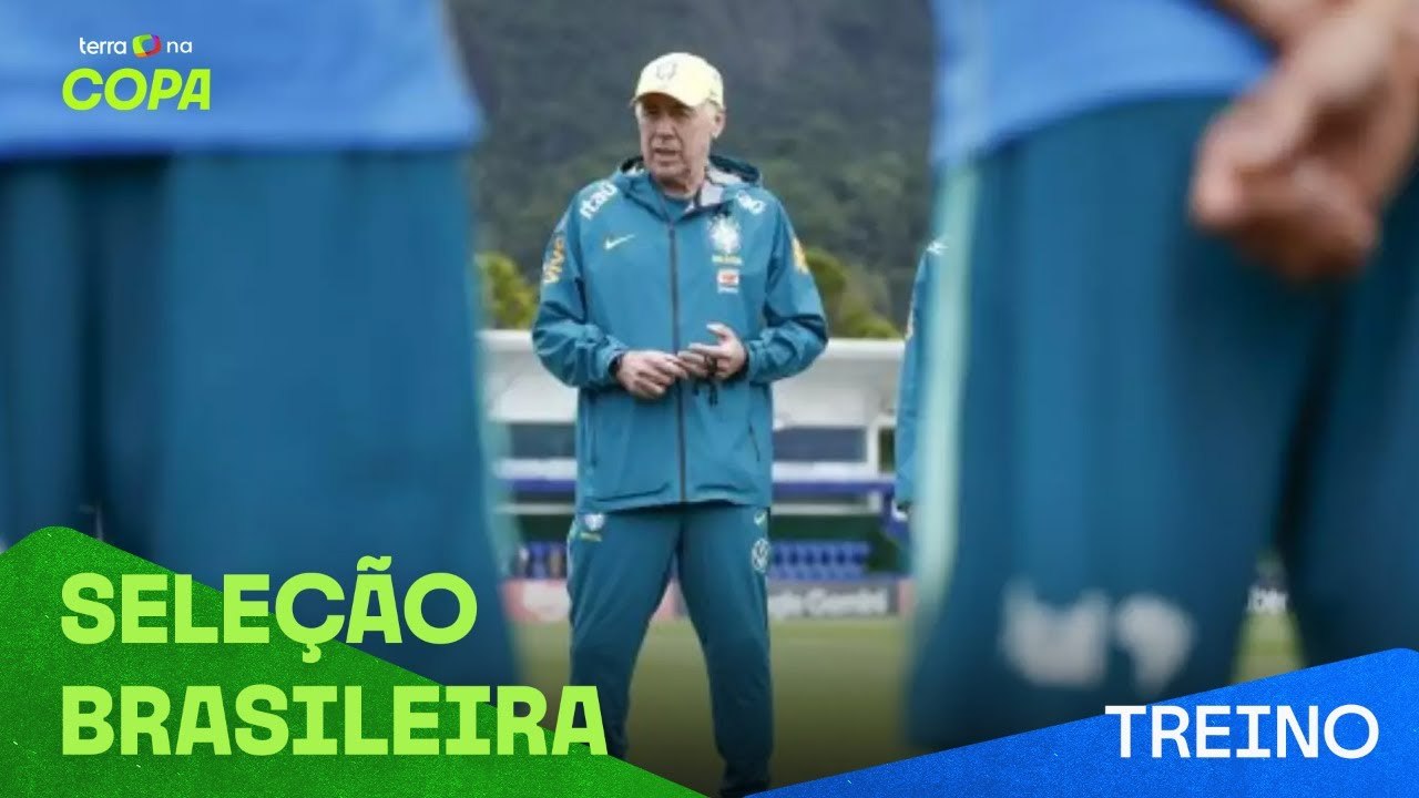 Acompanhe o treino dos jogadores brasileiros na preparação para a Copa