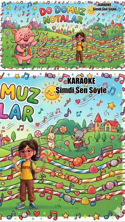 Do Domuz KARAOKE Notalar (Müzik Öğretmeni Ders Etkinliği)