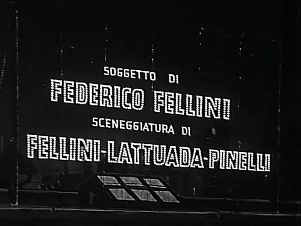 Luci Del Varietà - FEDERICO FELLINI -1950