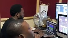 Canabasse et Majestic Drama en studio