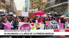 Marchas en todo el país por el Ni Una Menos