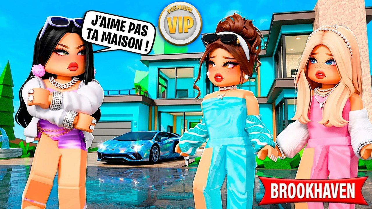 Ma copine est jalouse de ma maison premium ! | Histoires Brookhaven RP | Roblox
