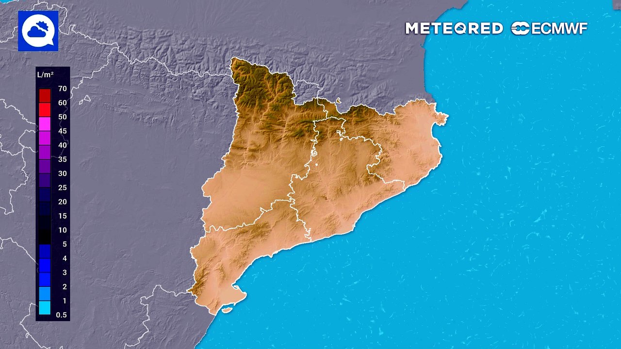 Inminentes tormentas muy fuertes en Cataluña