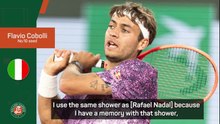 What links French Open semi-finalist Flavio Cobolli with Rafael Nadal?