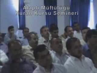Kuran Kursları Semineri