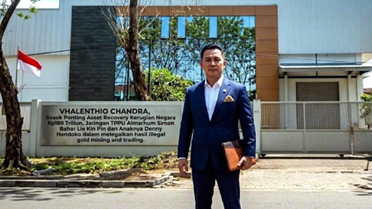 Vhalenthio Chandra Sosok Penting Pusaran Bisnis Tersangka TPPU Mendiang Siman Bahar Lie Kin Pin Denny Handoko jaringan Pontianak dan Surabaya