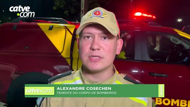 Idoso fica ferido em acidente no Bairro Coqueiral em Cascavel