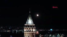 İstanbul’da dolunay bir başka güzel