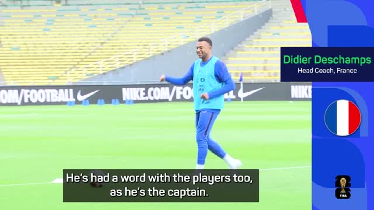 Mbappe not bothered by Real Madrid struggles - Deschamps