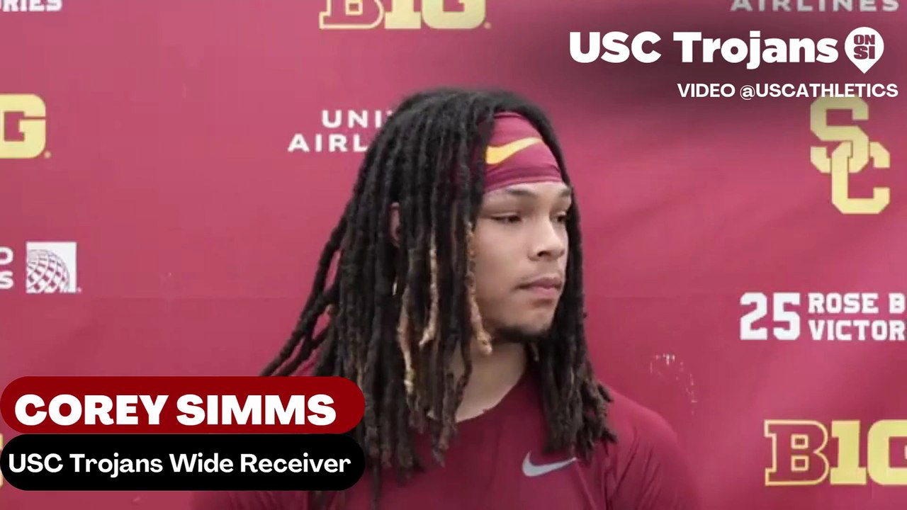 USC Trojans discuss being a vet on the field