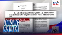 Ibinasura ng Sandiganbayan ang hiling ni dating House Speaker Martin Romualdez na bawiin ang PHDO | Unang Balita