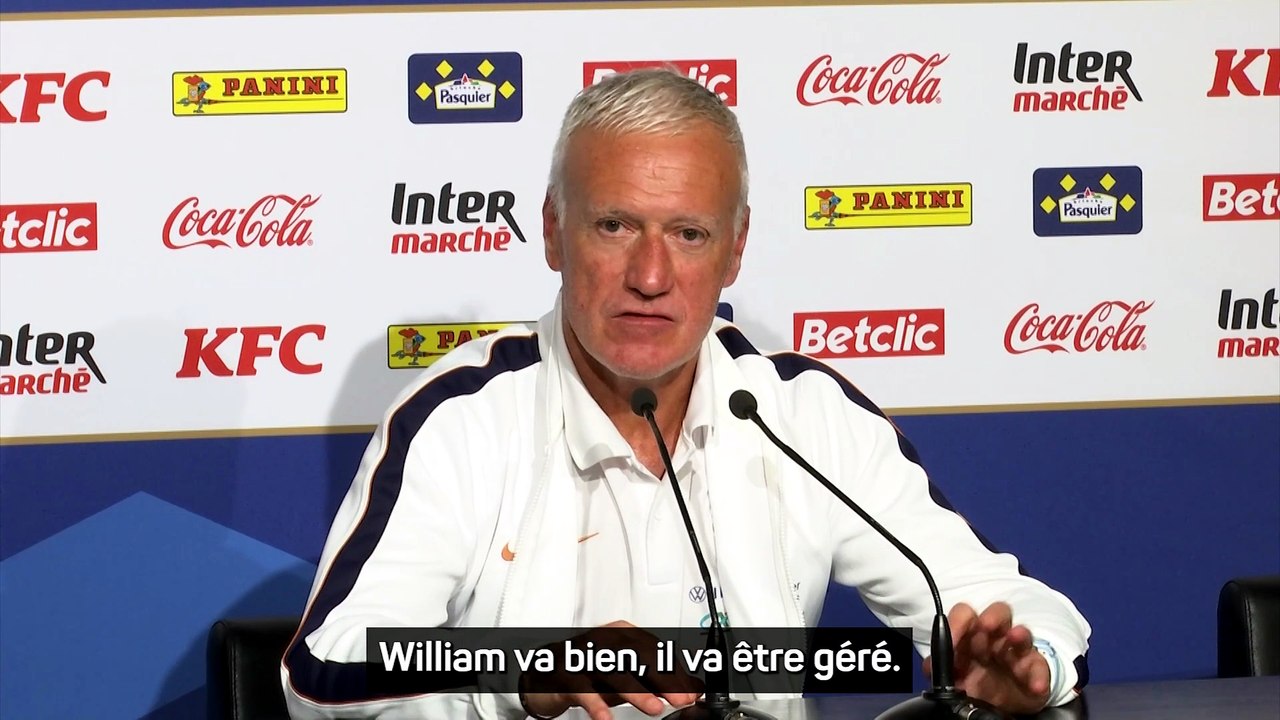 Deschamps : "William Saliba va bien"