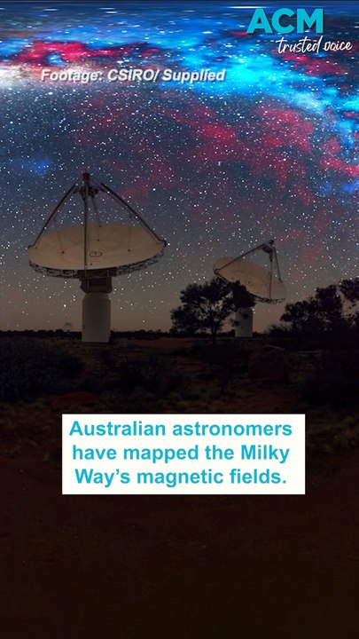 Aussie astronomers map Milky Way’s magnetic fields using outback telescope