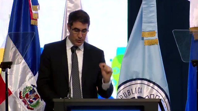 Germán Sturzenegger, jefe de División Agua y Saneamiento del BID, reconoce el liderazgo de República Dominicana en saneamiento y la posiciona como referente regional