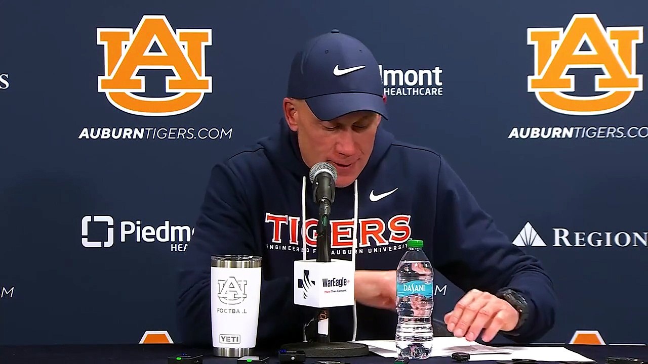 Auburn's DJ Durkin after Iron Bowl Loss: 'We had Chances to Win that Game'