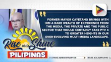 Dating Taguig City Mayor Lino Cayetano, itinalaga ni PBBM bilang bagong PTV General Manager