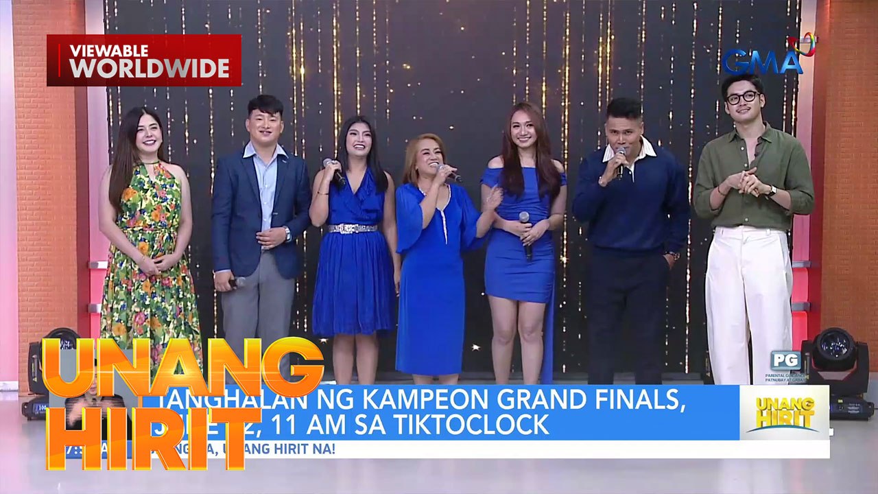 Tanghalan ng Kampeon Season 4 Grand Finalists, nakipagkuwentuhan sa Unang Hirit | Unang Hirit