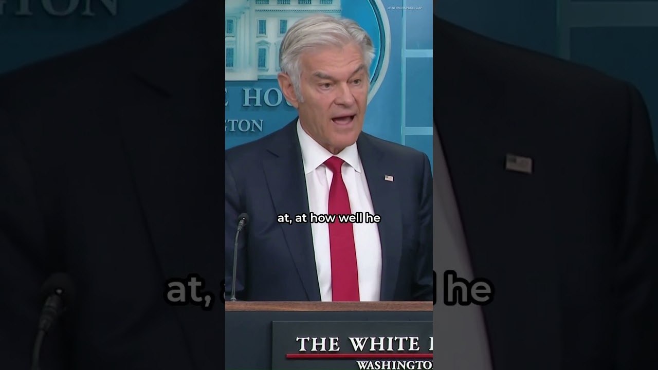 Dr. Oz says Trump keeps getting checkups because "he likes the results"