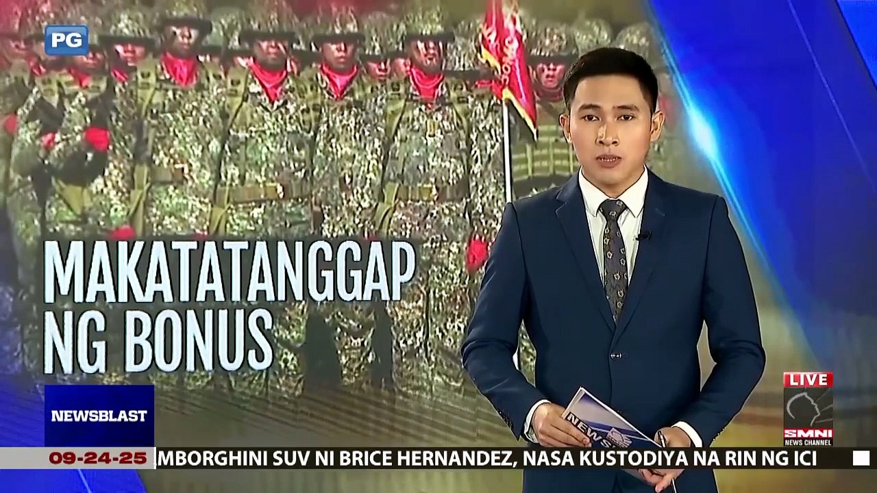 DBM: P1.64-B bonus, inilabas para sa army personnel [Full Movie]