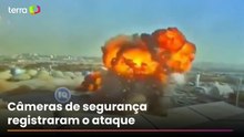 Drone militar atinge aeroporto e causa enorme explosão no Kuwait; veja o momento
