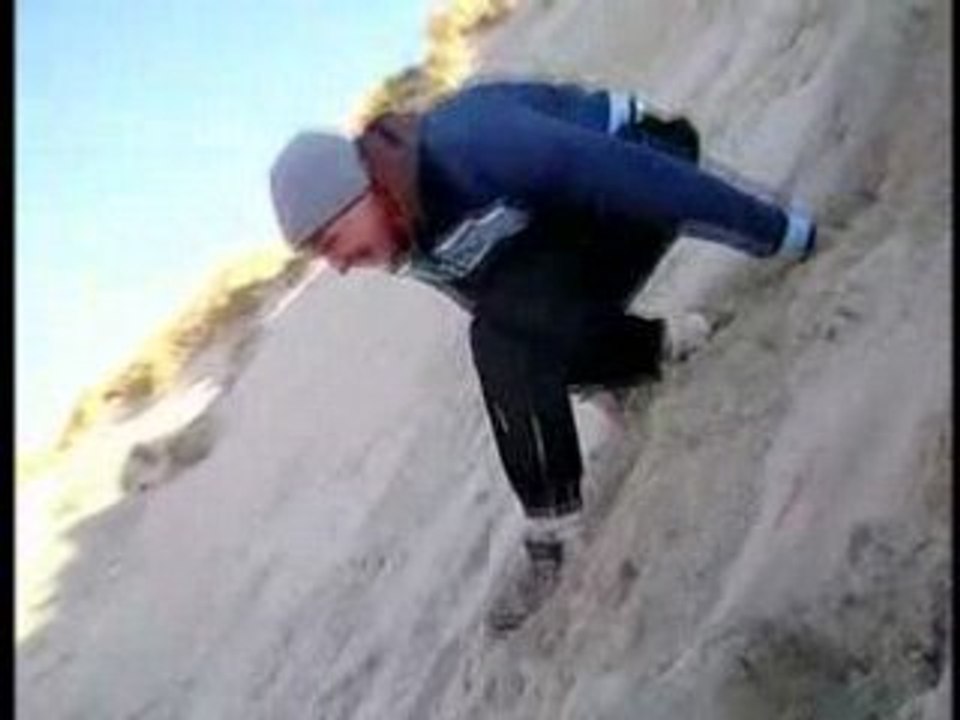 Yamakasi des dunes 3 ( La roulade )