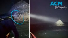 Kayak swept away, three men stranded overnight near Byron Bay