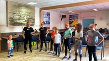 Présentation équipe "Allez la LSP" - Défis du 21-08-20 "Gym academy"