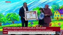"CİMER’e Renk Kat" yarışmasında çocuklar ödüllerini aldı