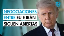 Trump asegura que las conversaciones con Irán van "muy bien" y podrían concluir el fin de semana