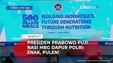 Prabowo Puji Dapur MBG Polri: Nasinya Enak Pulen, Nggak Kalah Sama Restoran Jepang!