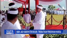 Pemkab Bogor Gelar Upacara HJB ke-544 di Desa Malasari | SAPA PAGI