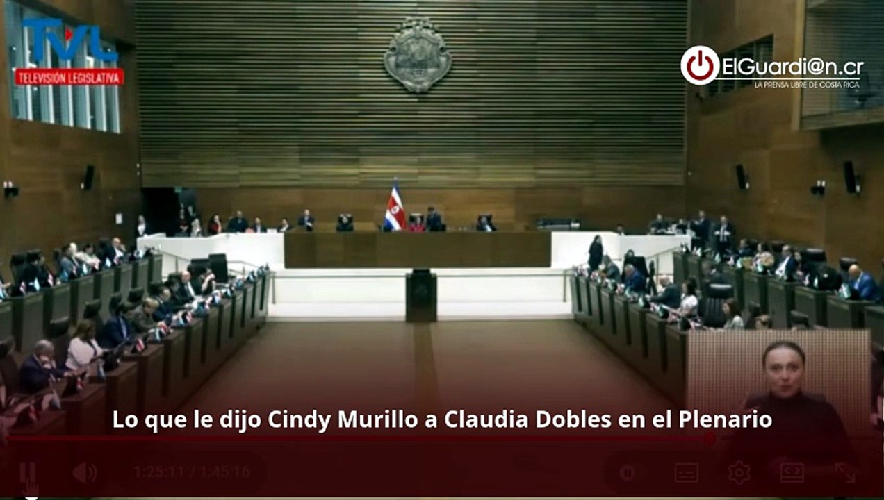 Diputada oficialista Cindy Murillo no se guardó nada y le dijo de todo a Claudia Dobles
