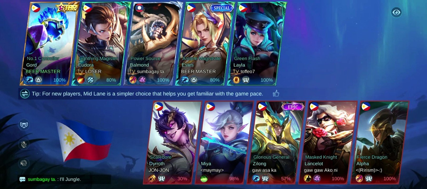 MOBILE LEGENDS ( GORD )