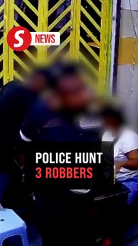 Manhunt underway after police identify three suspects in Ipoh, Penang armed robberies