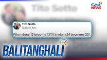 Pagpalit ng Senate leadership, kinuwestiyon ni Sen. Pia Cayetano | Balitanghali