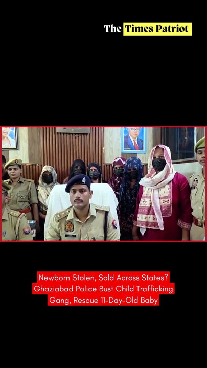 Newborn Stolen, Sold Across States? Ghaziabad Police Bust Child Trafficking Gang, Rescue 11-Day-Old Baby