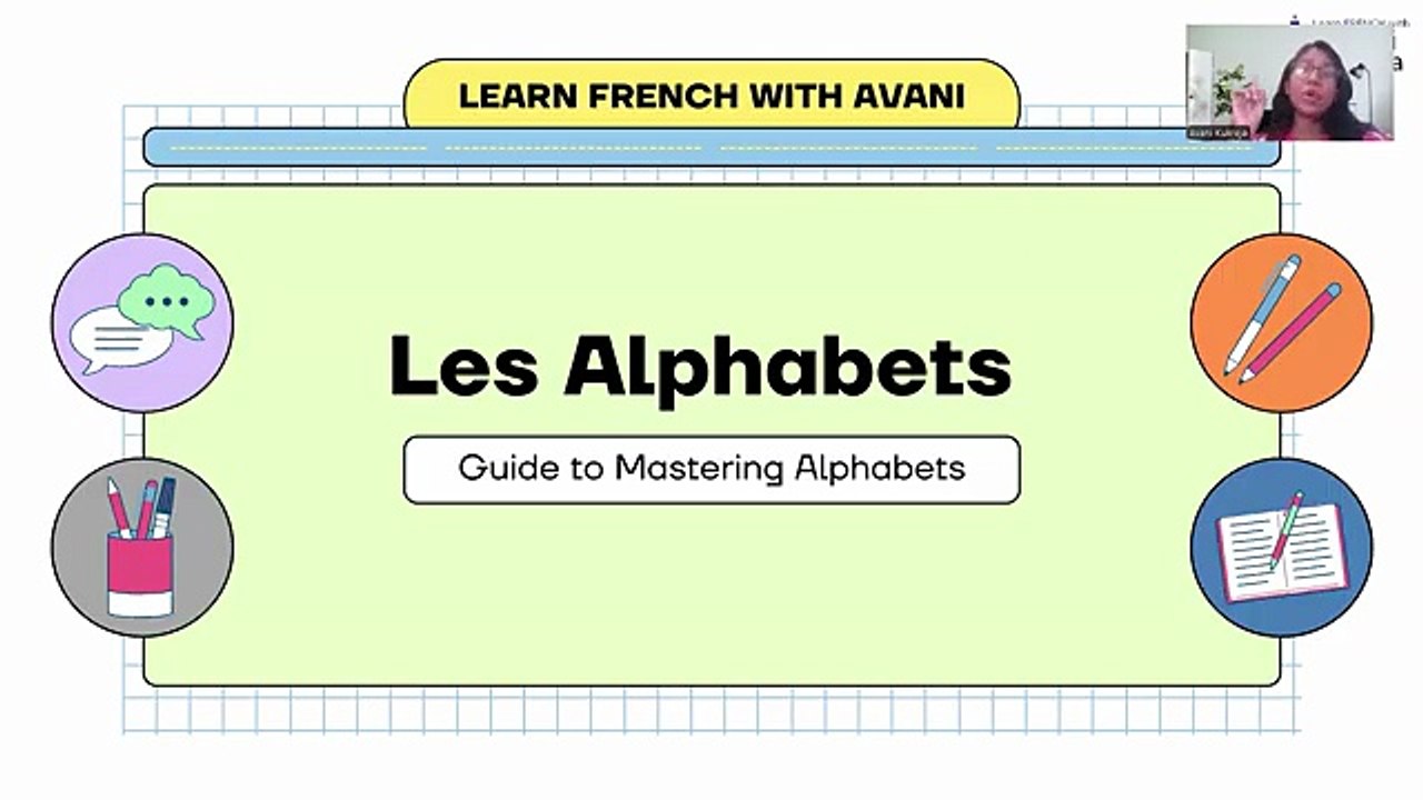 French Alphabet (Les Alphabets) | Learn French for Beginners | Easy & Clear