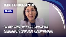 Pia Cayetano criticizes Gatchalian amid dispute over Blue Ribbon hearing