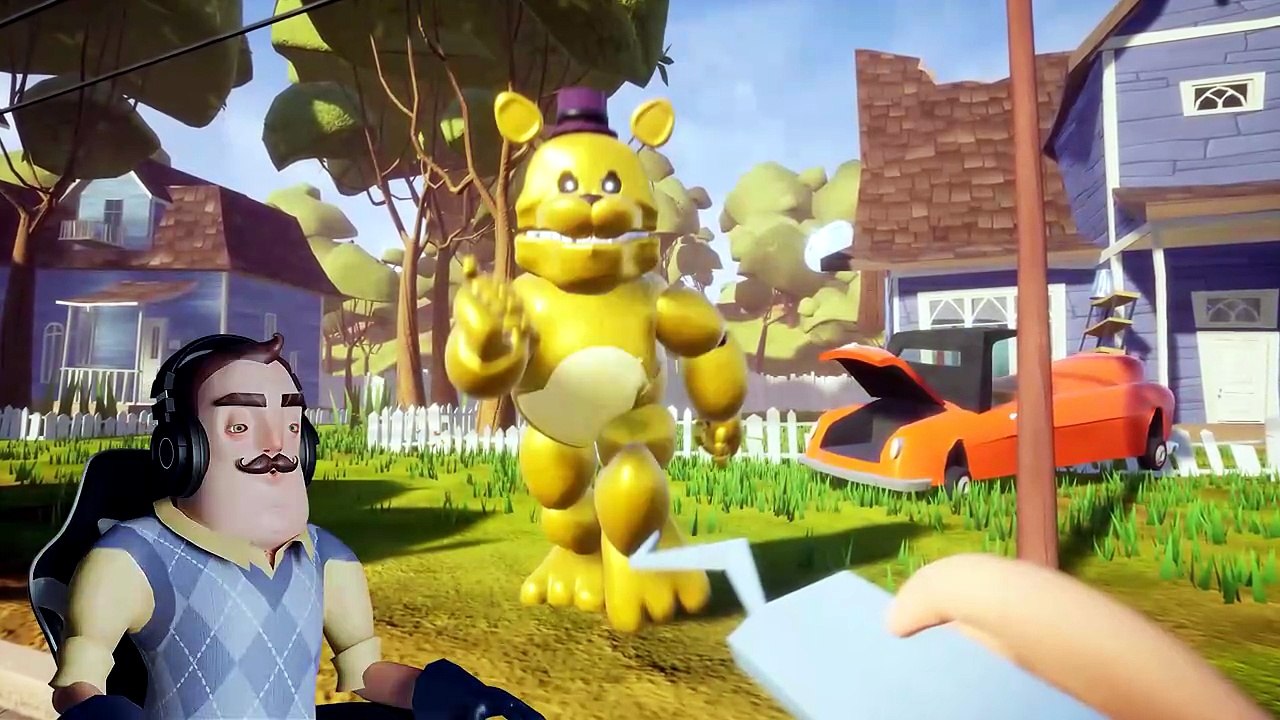 Neighbor Plays - Hello Neighbor Fast Fredbear mod | Aspix Official ✨