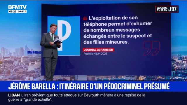 Disparition de Lyhanna: Jérôme Barella a échangé des messages avec des filles mineures