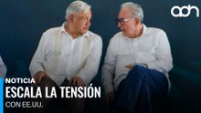 AMLO eleva tensión con EE.UU. y defiende a Rocha Moya, Durazo y Américo Villarreal