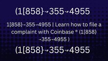 ⋉अ[FULLGUIDE] Coinbase® WALLET© SuppORT℗ Phone Number(1[858}↝355↝4955